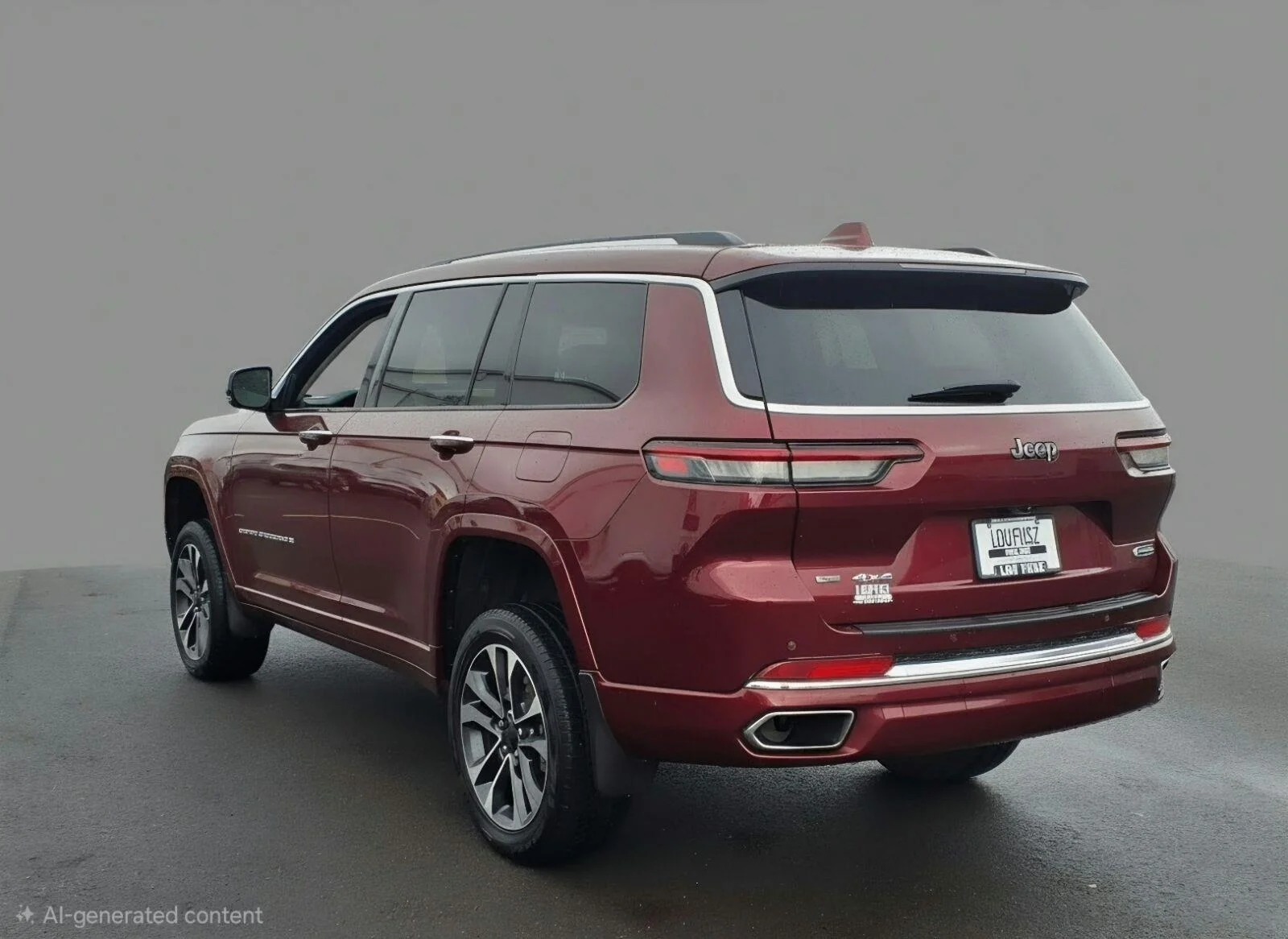 Used 2022 Velvet Red Pearlcoat Jeep Overland image 3