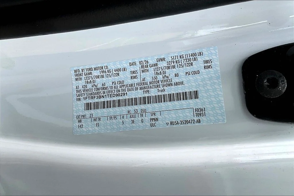 New 2026 White Ford F-350® XL image 8