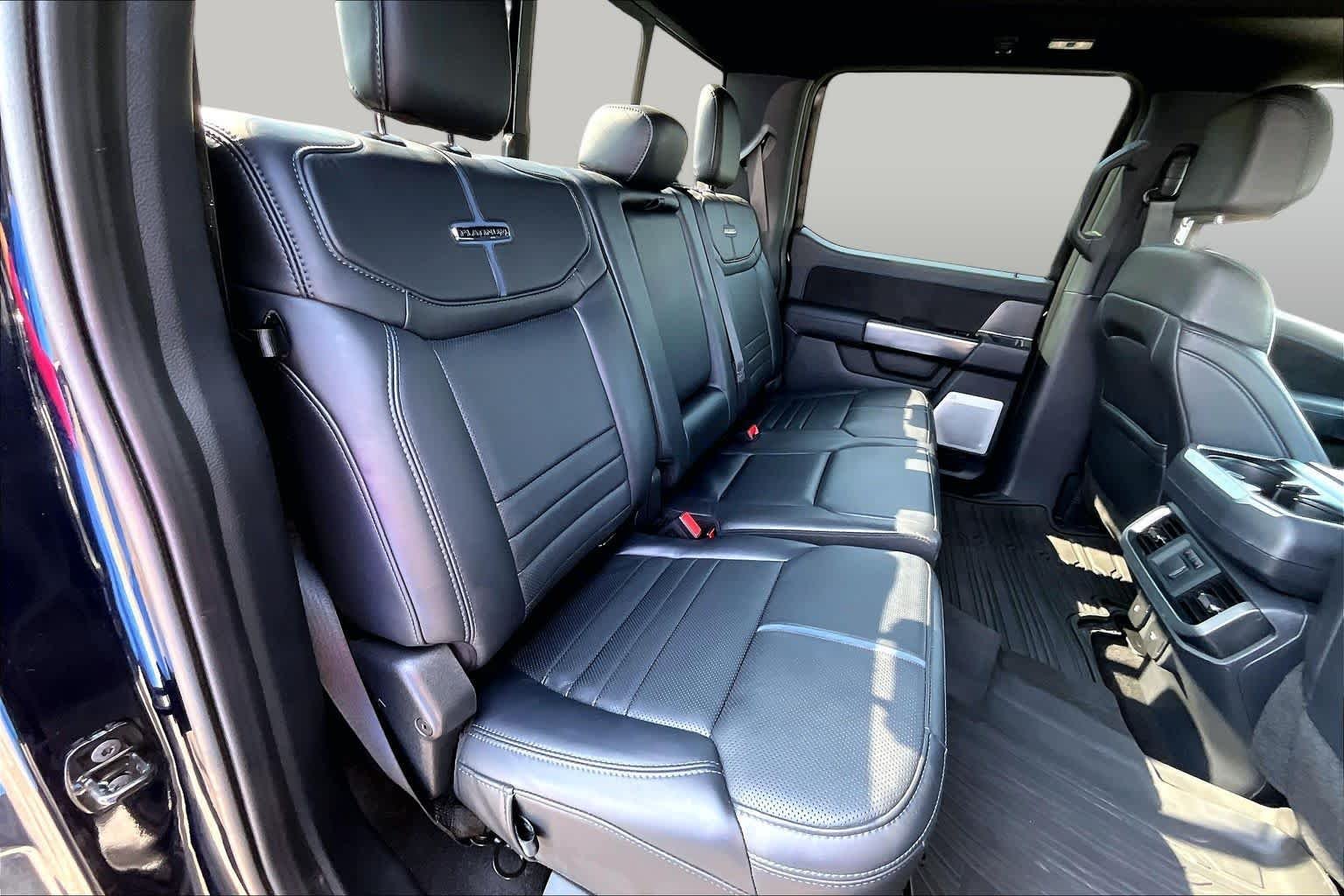 Used 2025 Antimatter Blue Metallic Ford Platinum image 19