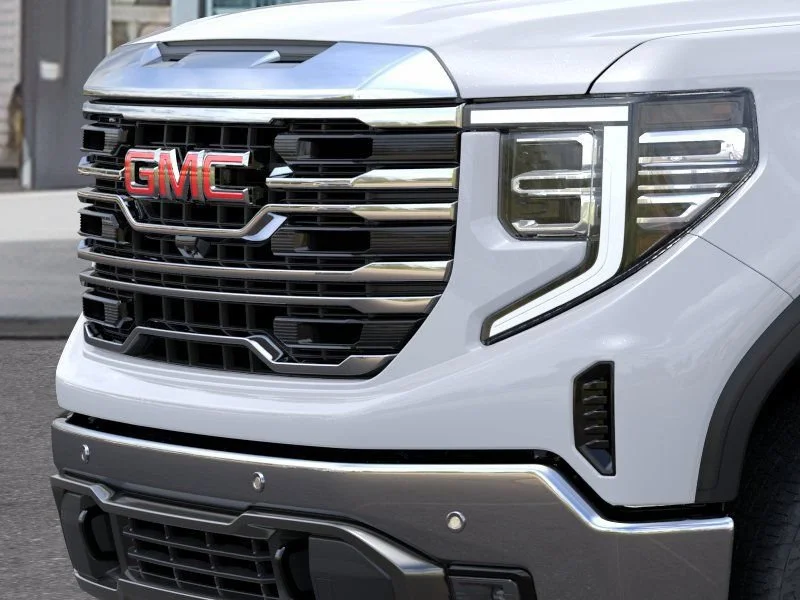 New 2026 Glacier White Tricoat GMC SLT image 13