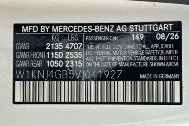 New 2027 Polar White Mercedes-Benz CLA 220 Hybrid image 58