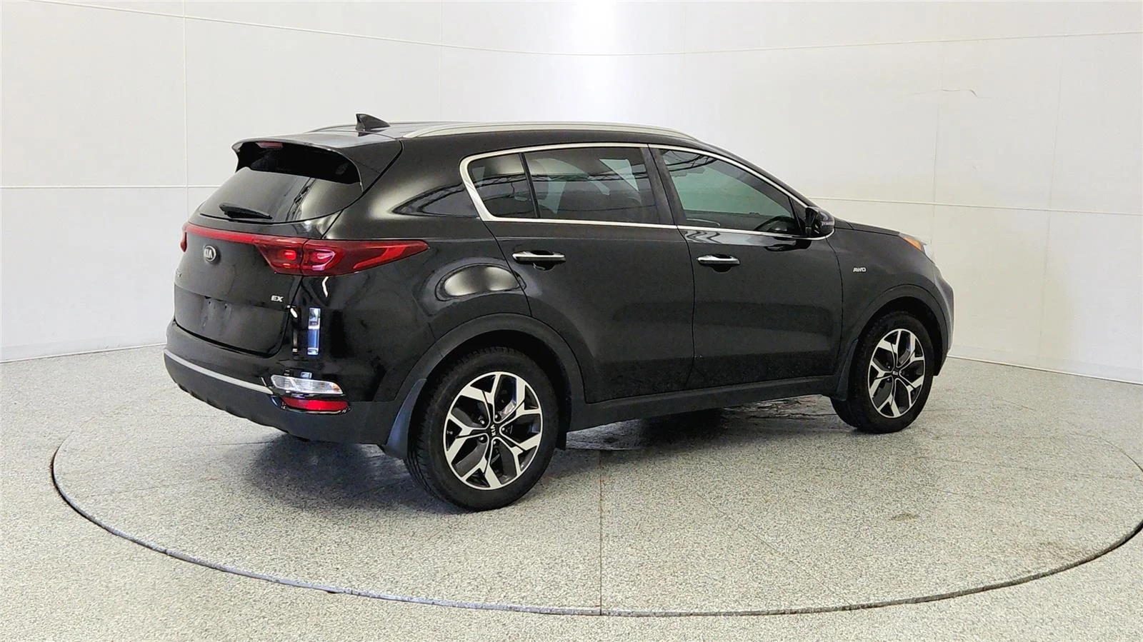 Used 2021 Black Cherry Kia EX image 7