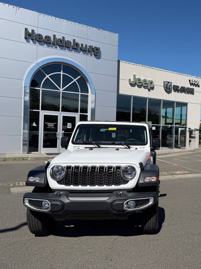 New 2026 Bright White Clear-Coat Exterior Paint Jeep Sport image 8