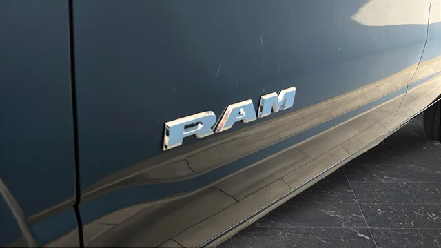 New 2026 Forged Blue Metallic Exterior Paint RAM Big Horn/Lone Star image 39
