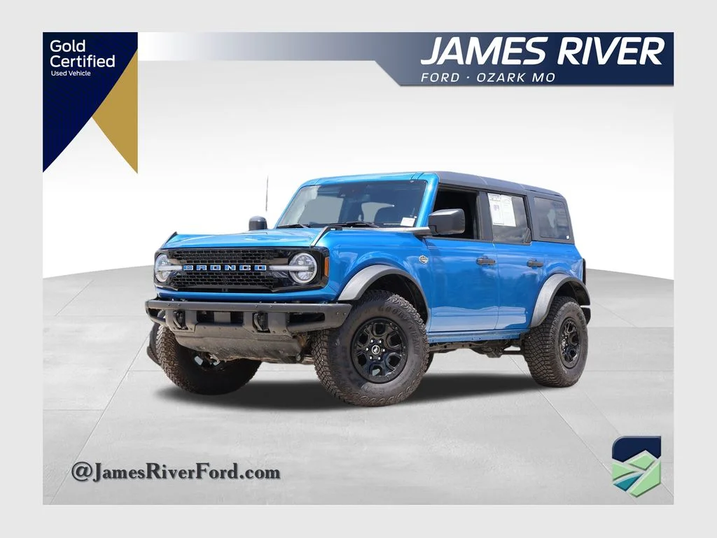 Certified Used 2024 Blue Metallic Ford Wildtrak image 1
