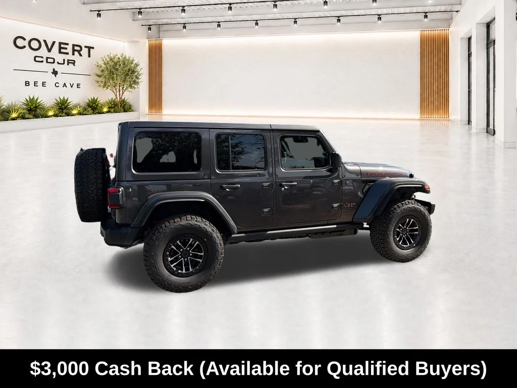New 2026 Granite Crystal Metallic Clearcoat Jeep Rubicon X image 11