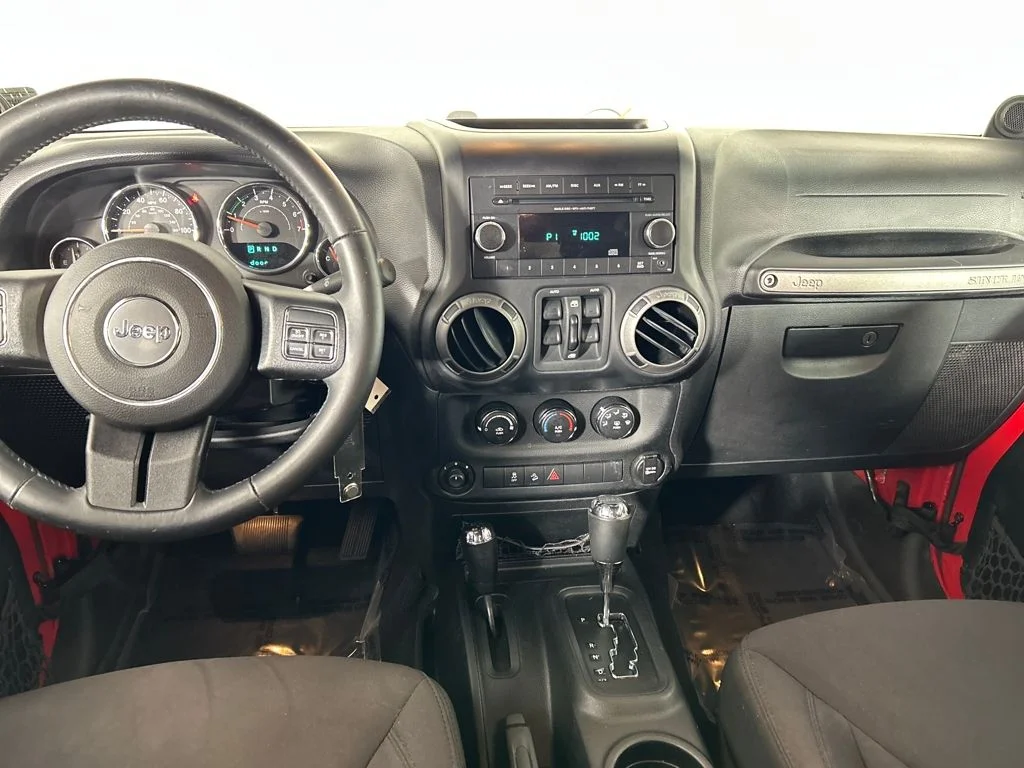 Used 2014 Red Jeep Unlimited Sport image 18