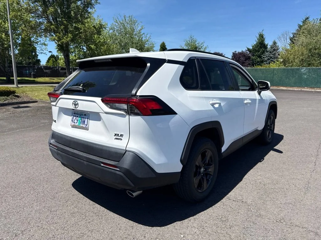 Used 2021 Super White Toyota XLE image 7