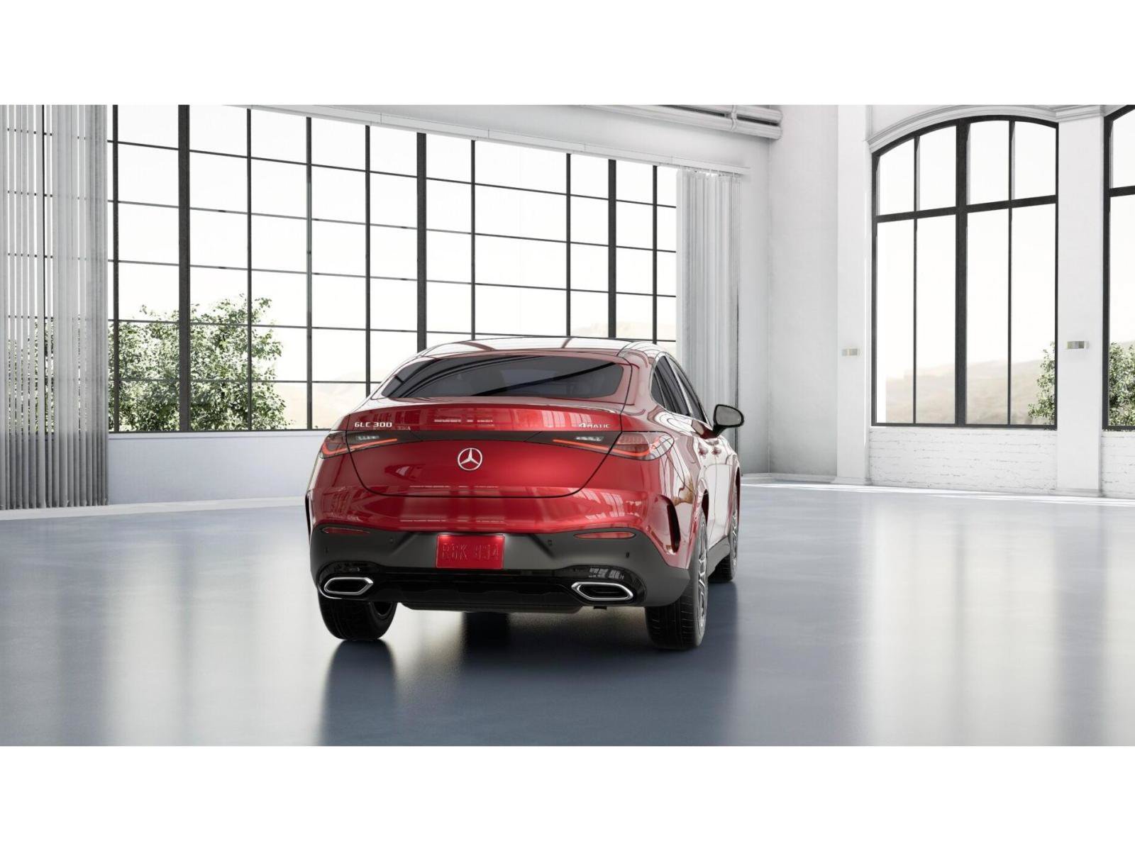 New 2027 MANUFAKTUR Patagonia Red Metallic Mercedes-Benz GLC 300 4MATIC® Coupe image 24