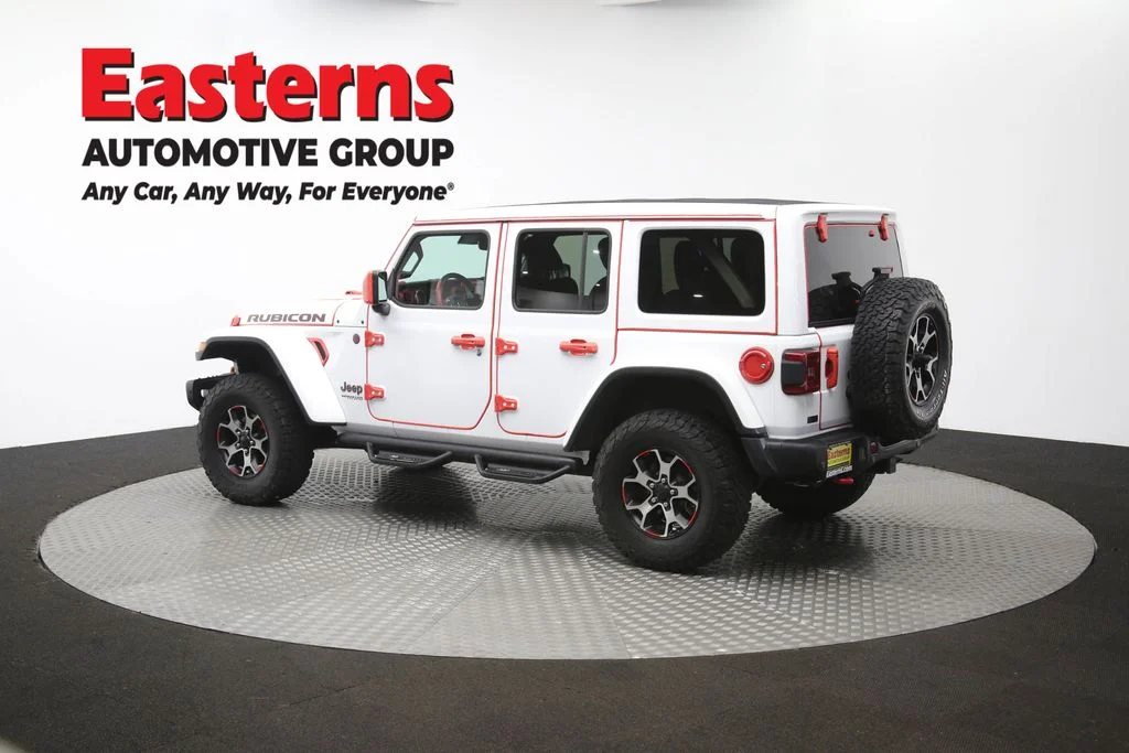 Used 2020 White Jeep Unlimited Rubicon image 66