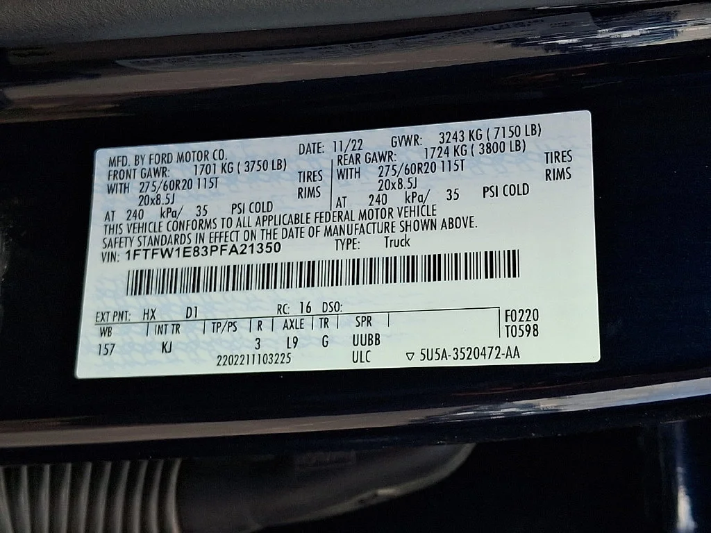 Used 2023 Blue Ford King Ranch image 28