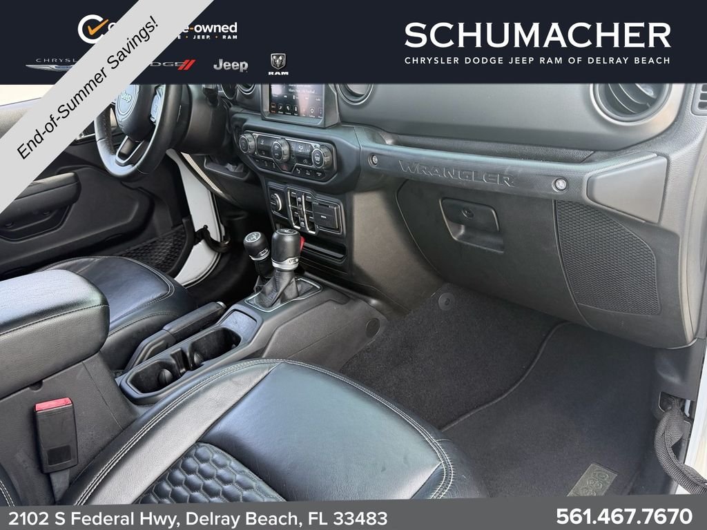 Used 2022 White Jeep Unlimited Sport S image 16