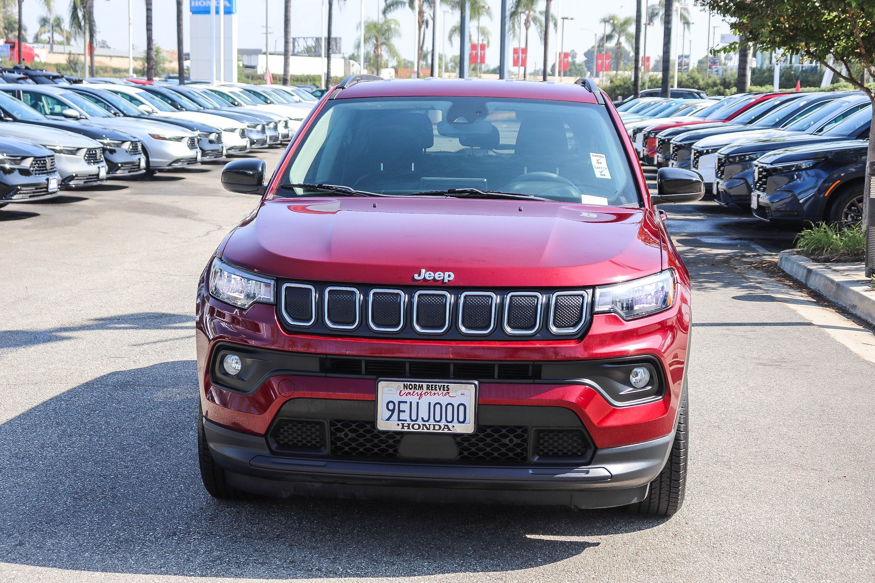 Used 2022 Jeep Compass Latitude with VIN 3C4NJCBB7NT202220 for sale in West Covina, CA
