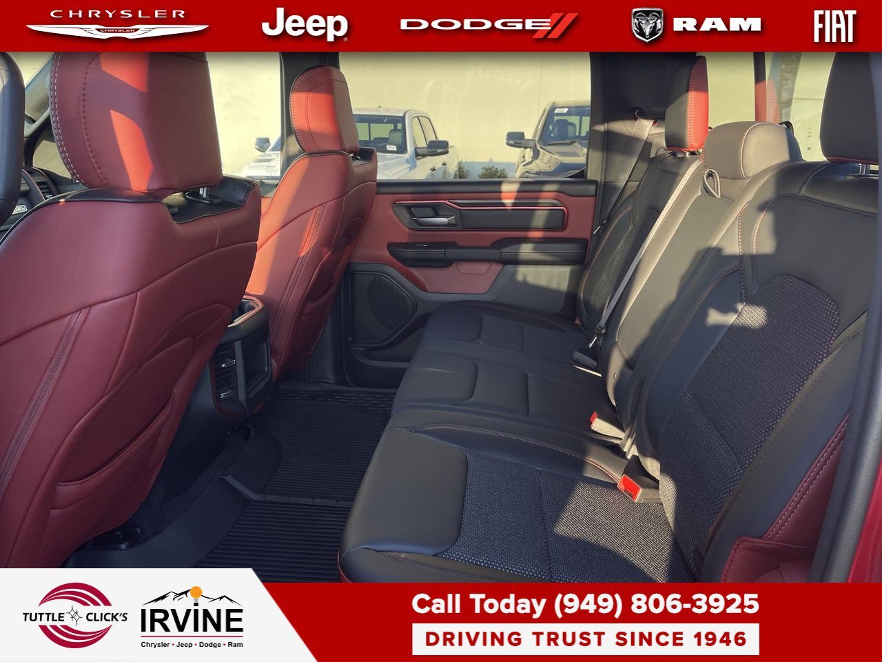 New 2026 Molten Red Pearl-Coat Exterior Paint RAM Rebel image 18