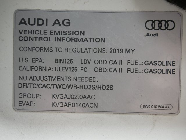 Used 2019 Ibis White Audi Prestige image 32