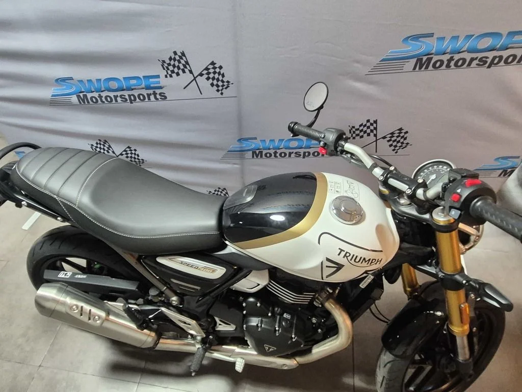 New 2026 White/Black Triumph Base image 8