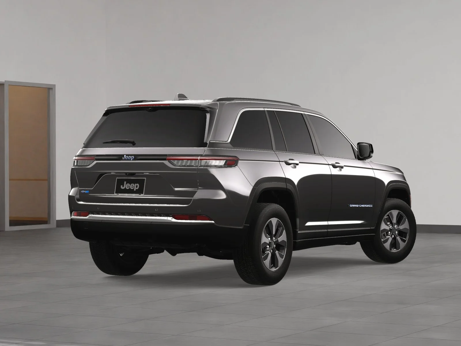New 2024 Baltic Gray Metallic Clear-Coat Exterior Paint Jeep 4xe image 36