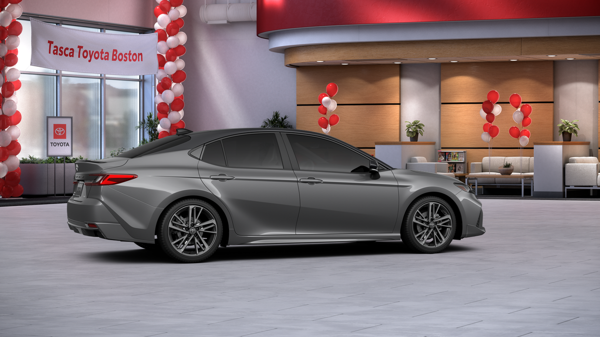 New 2026 Heavy Metal with Midnight Black Metallic roof Toyota XSE image 48