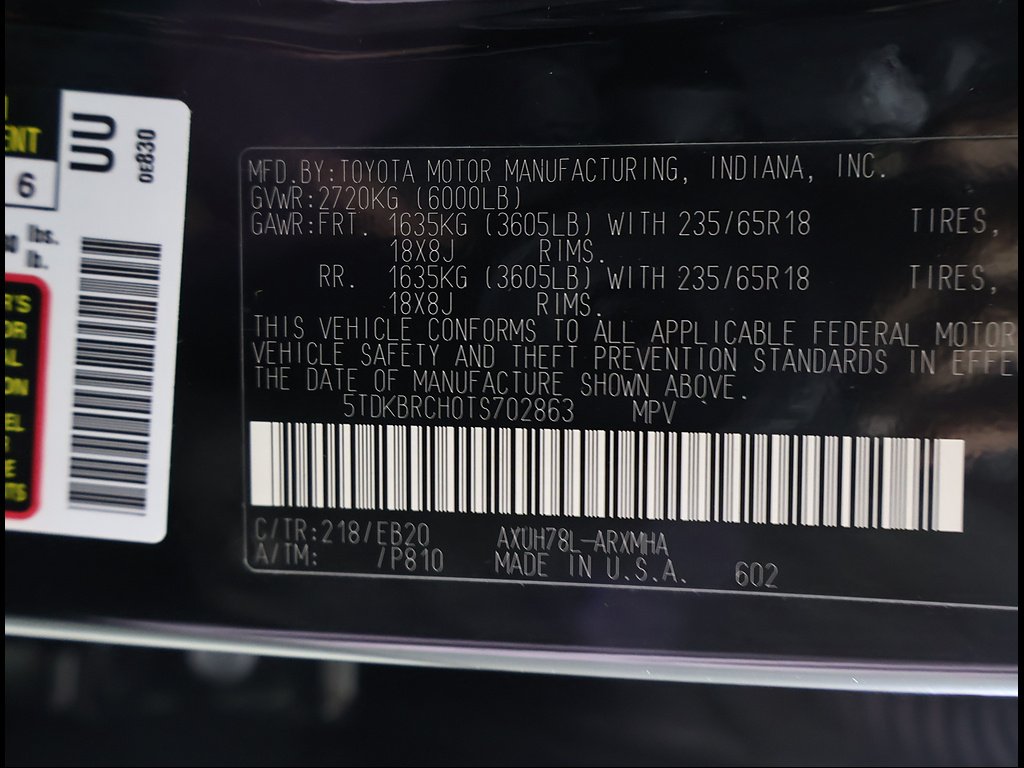 Certified Used 2026 Midnight Black Metallic Toyota XLE image 20