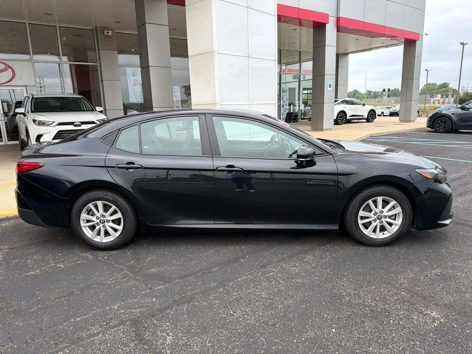 Used 2025 Black Toyota LE image 4