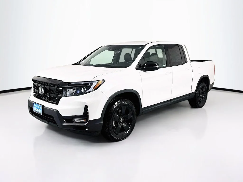 New 2026 Platinum White Pearl Honda Black Edition image 3
