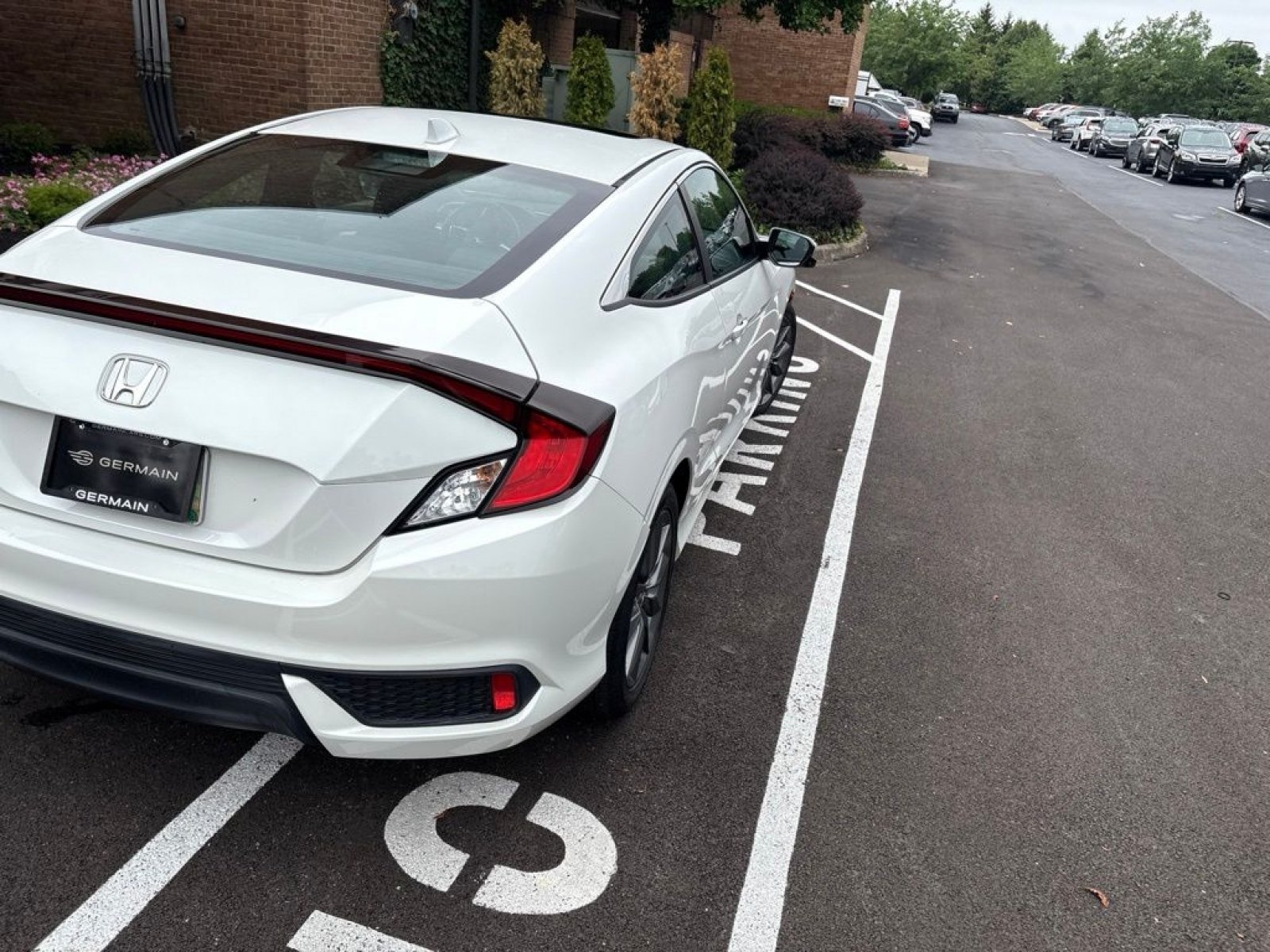 Certified Used 2019 Platinum White Pearl Honda EX image 8