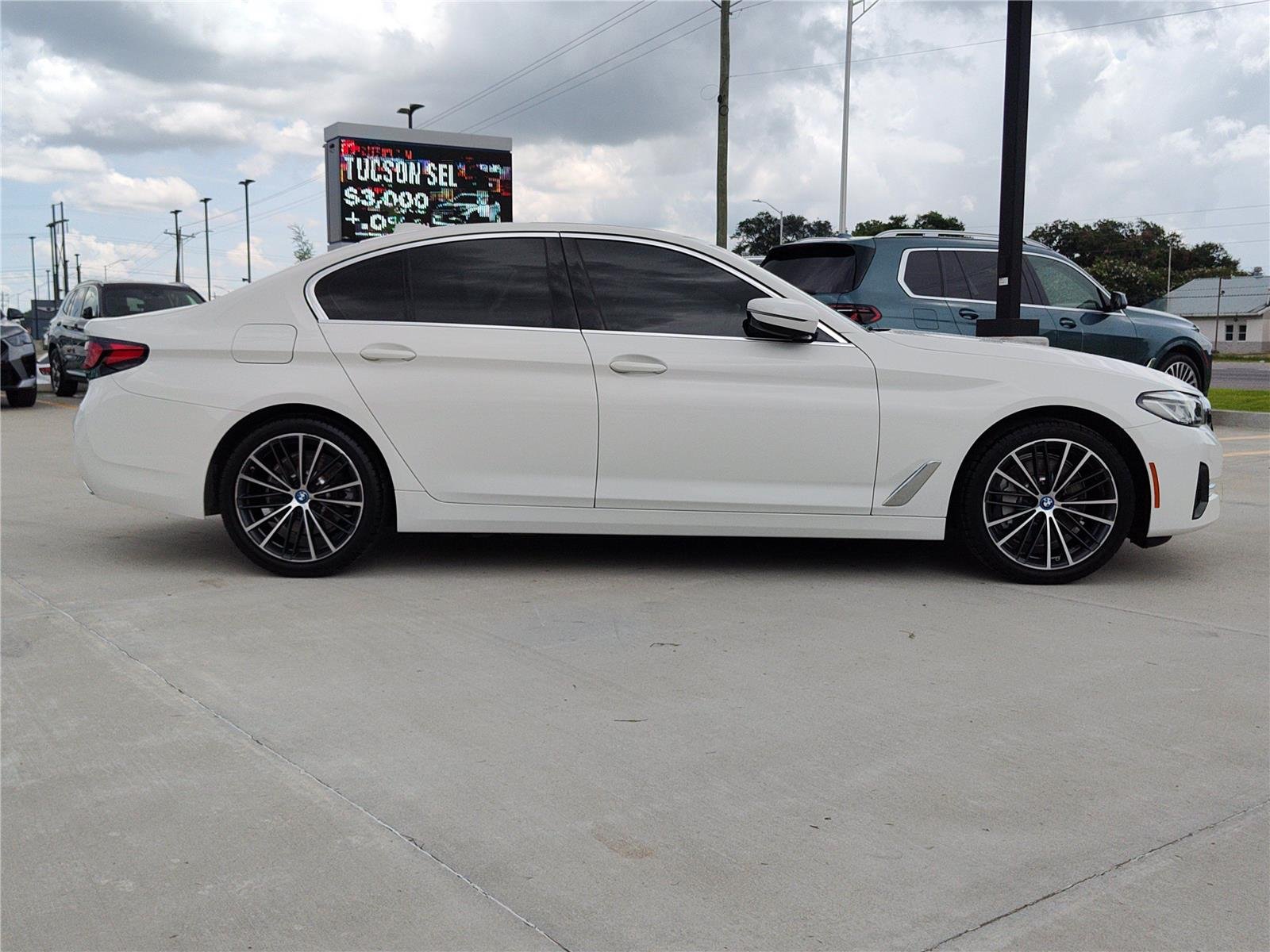 Certified Used 2023 Alpine White BMW 530e image 7