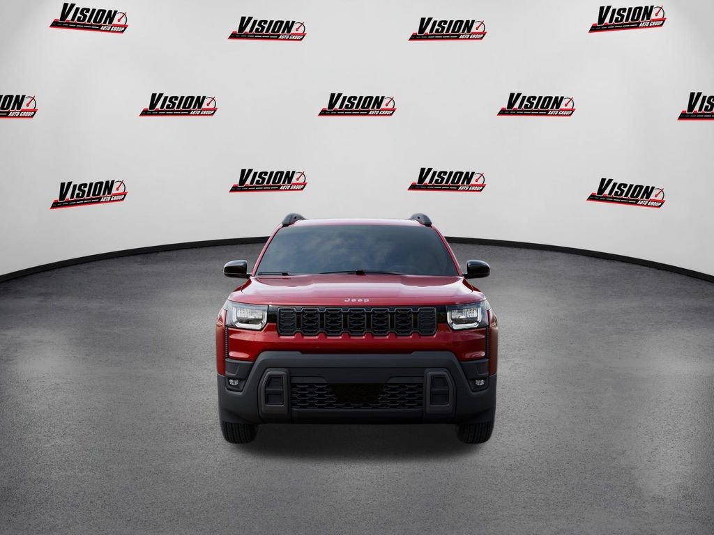 New 2026 Red Hot Pearl-Coat Exterior Paint Jeep Laredo image 6