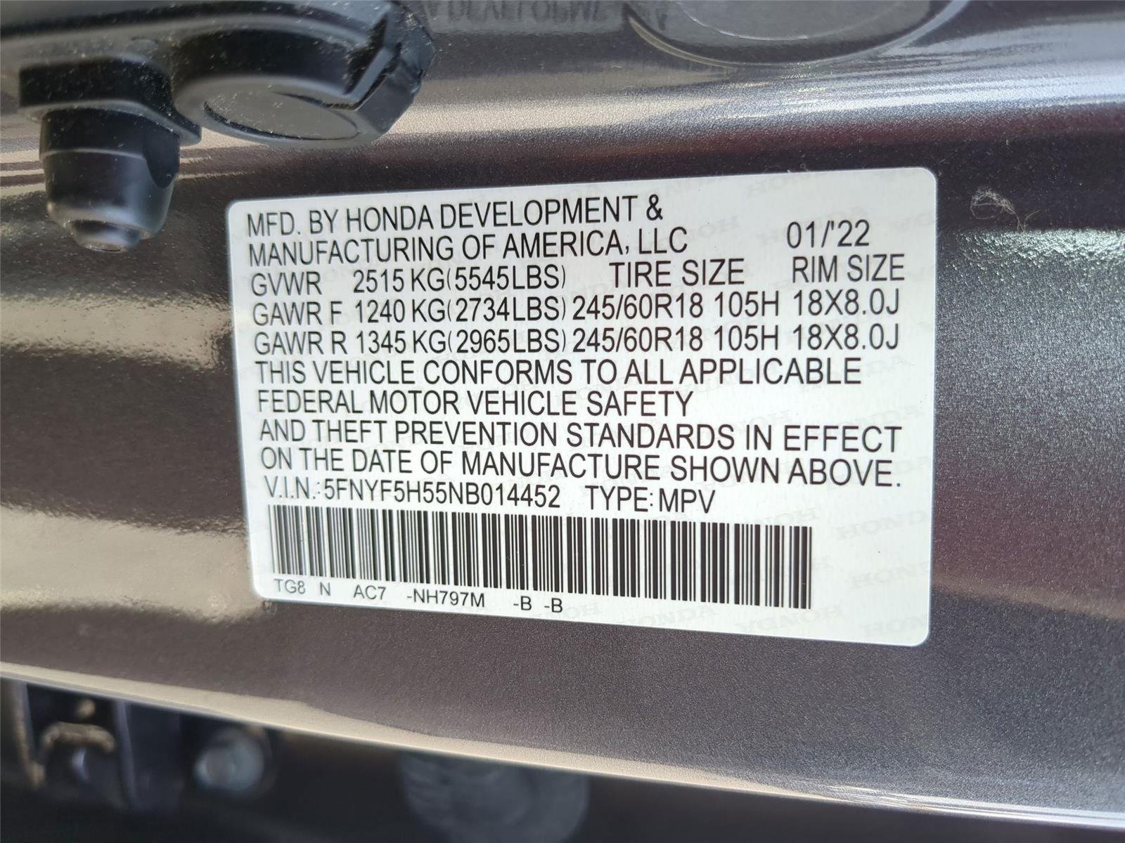 Used 2022  Honda EX-L image 37