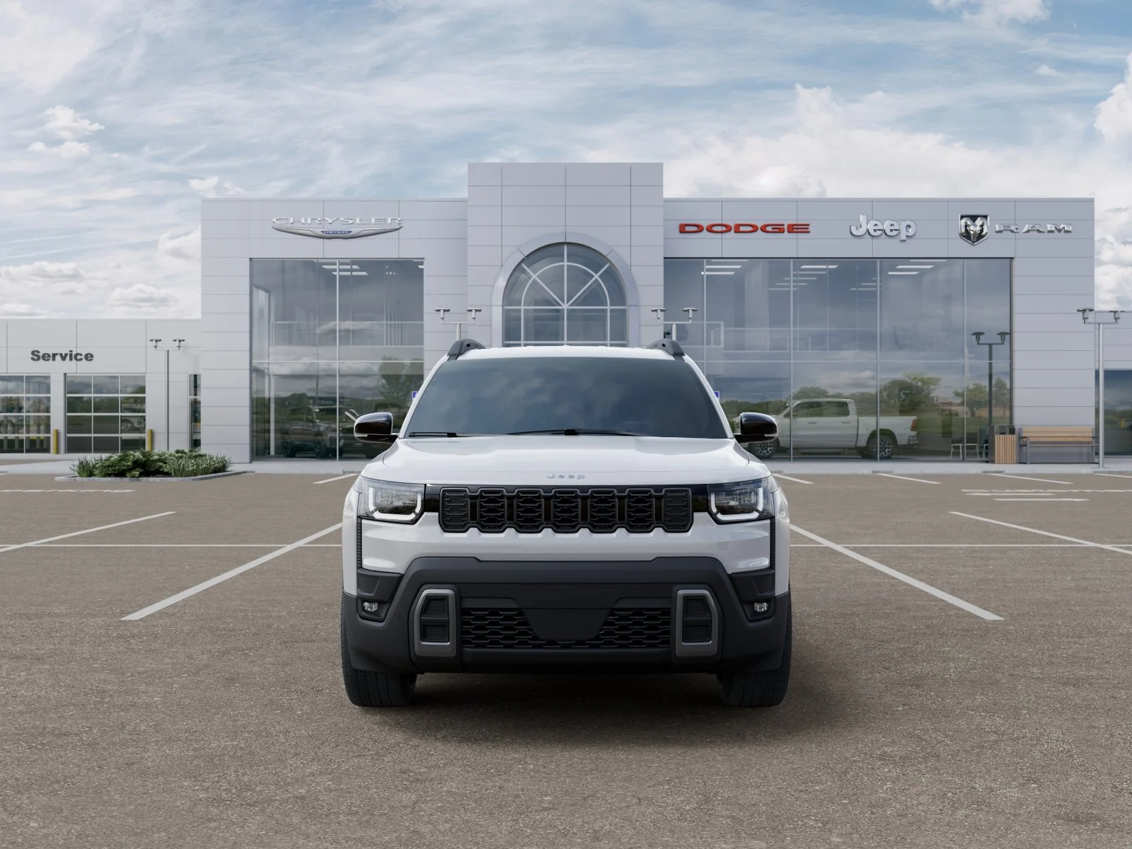 New 2026 Bright White Clear-Coat Exterior Paint Jeep 85th Anniversary image 6