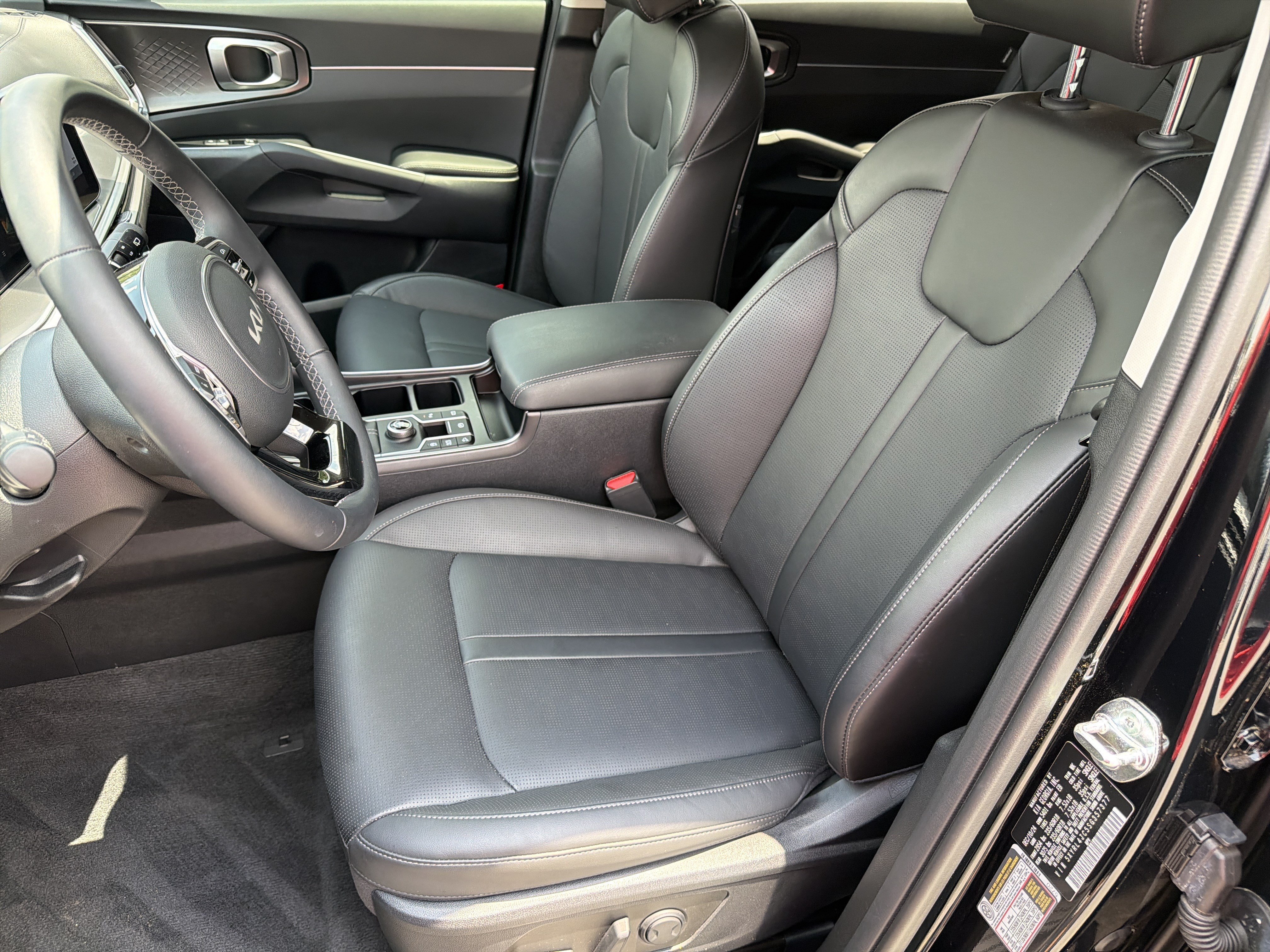 Used 2025 Ebony Black Kia S image 15