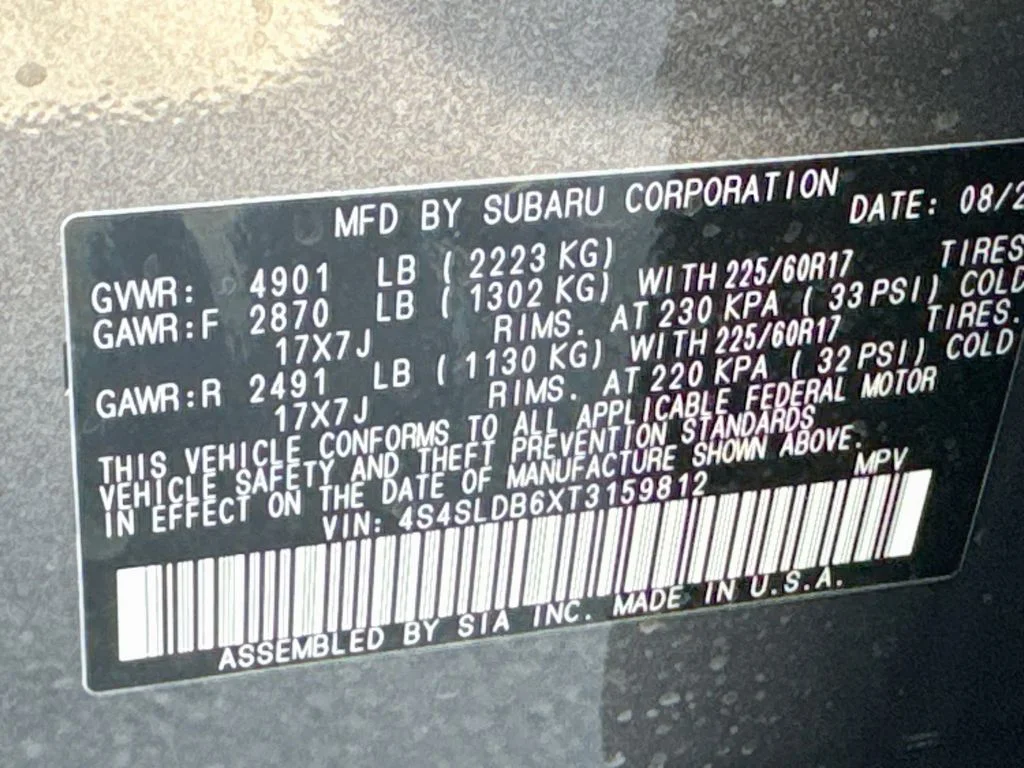 New 2026 Gray Subaru Premium image 42