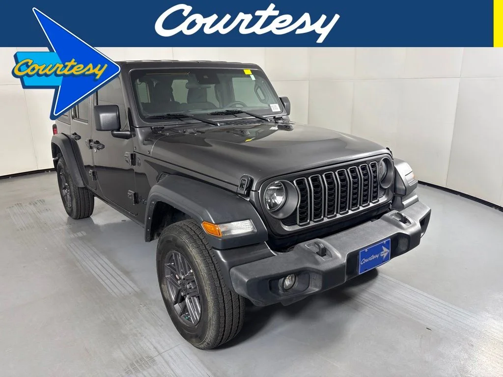 Used 2025 Crystal Metallic Jeep Sport S image 1