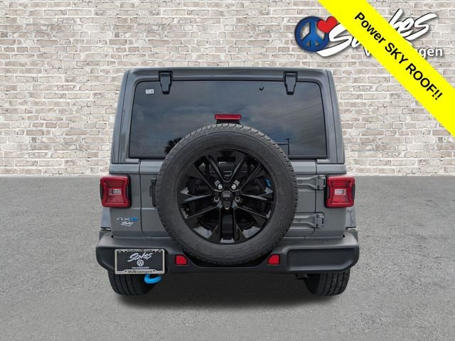 Used 2023 Gray Jeep Sahara 4xe image 5
