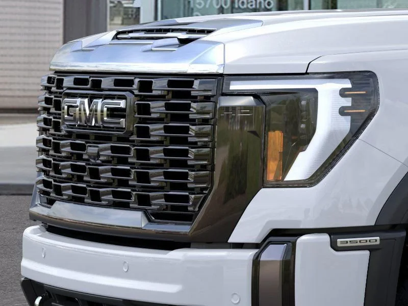 New 2026 Glacier White Tricoat GMC Denali Ultimate DRW image 13