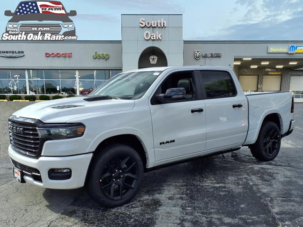 New 2026 Ivory White Tri-Coat Pearl-Coat Exterior Paint RAM Laramie image 4