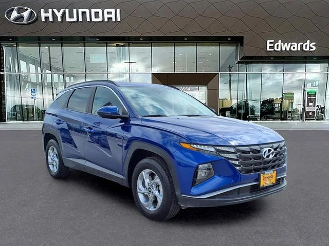 Certified Used 2023 Blue Hyundai SEL image 11
