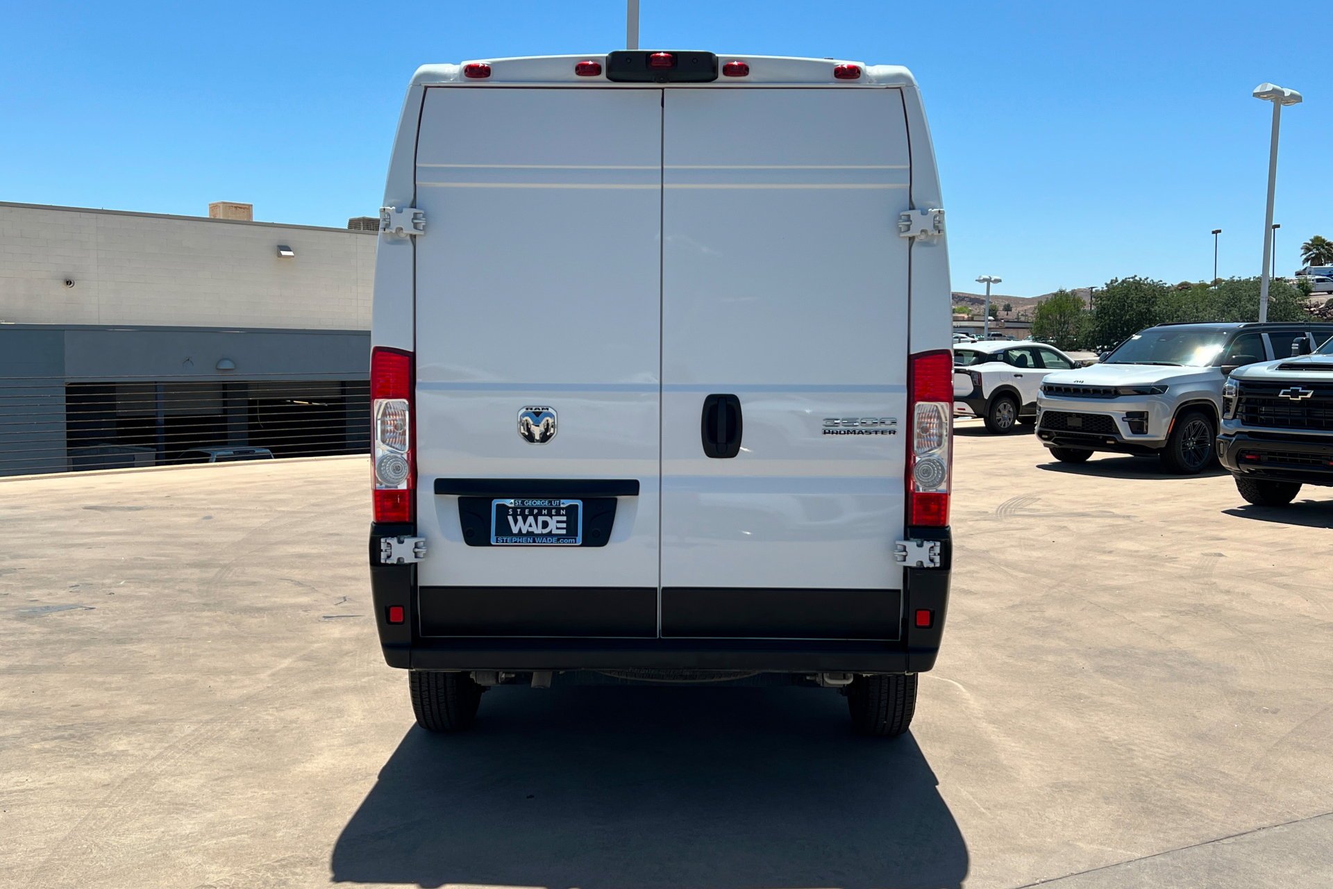Used 2025 Bright White Clearcoat Ram Tradesman image 5