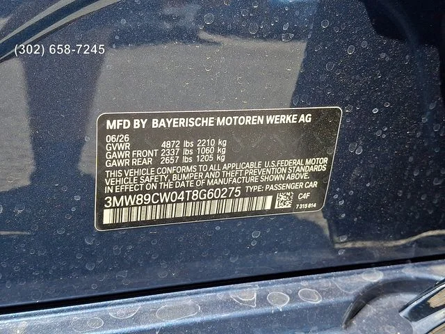 New 2026 Arctic Race Blue metallic BMW 330i xDrive image 21