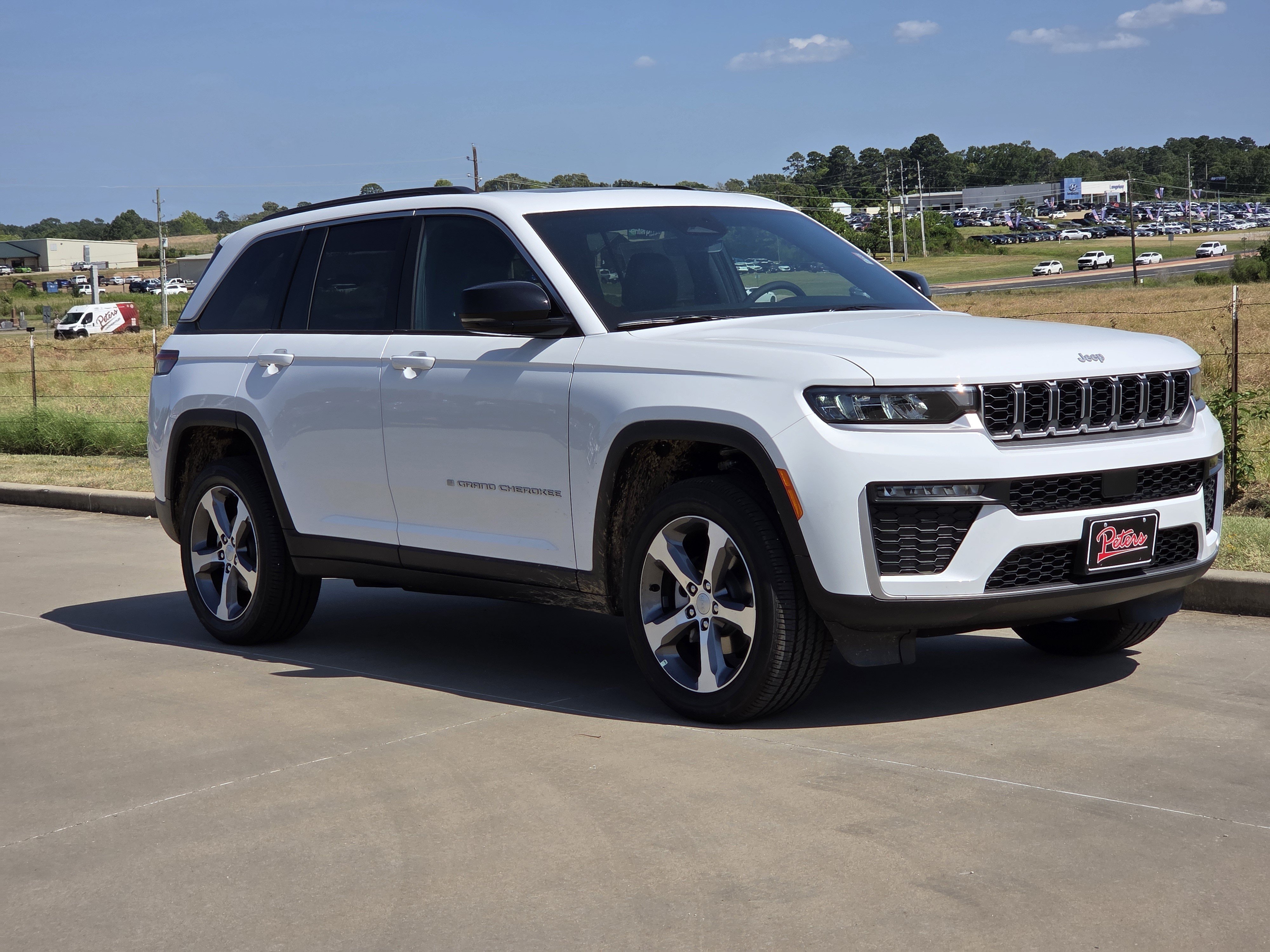 New 2026 Bright White Clearcoat Jeep Limited image 1