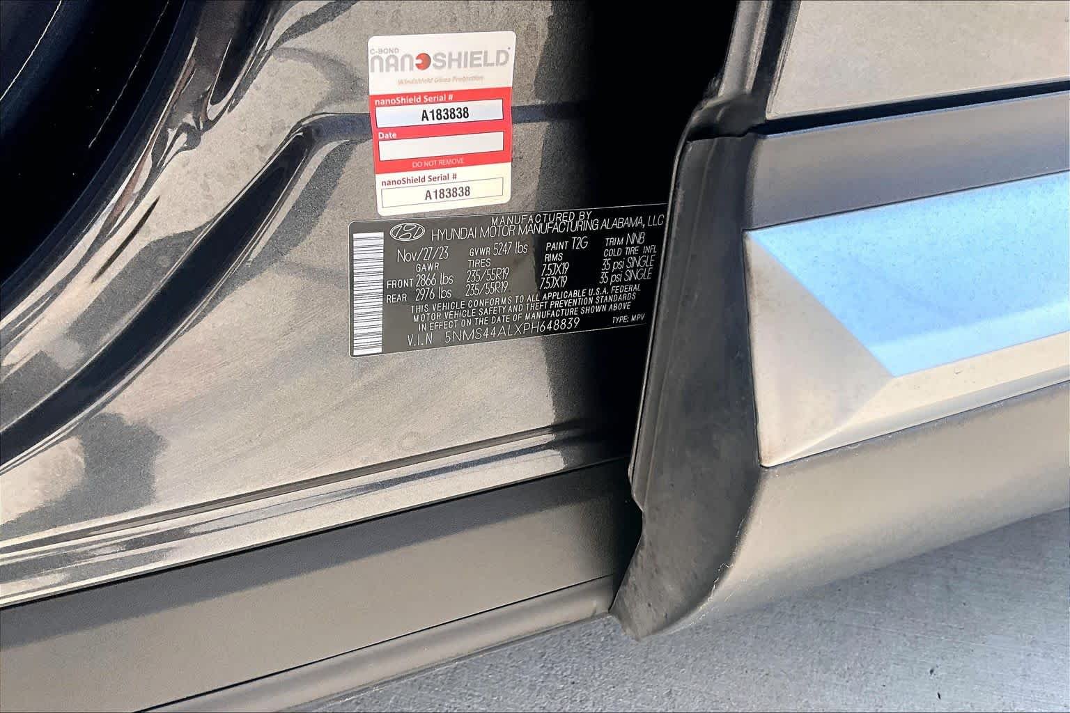 Used 2023 Portofino Gray Hyundai Limited image 34