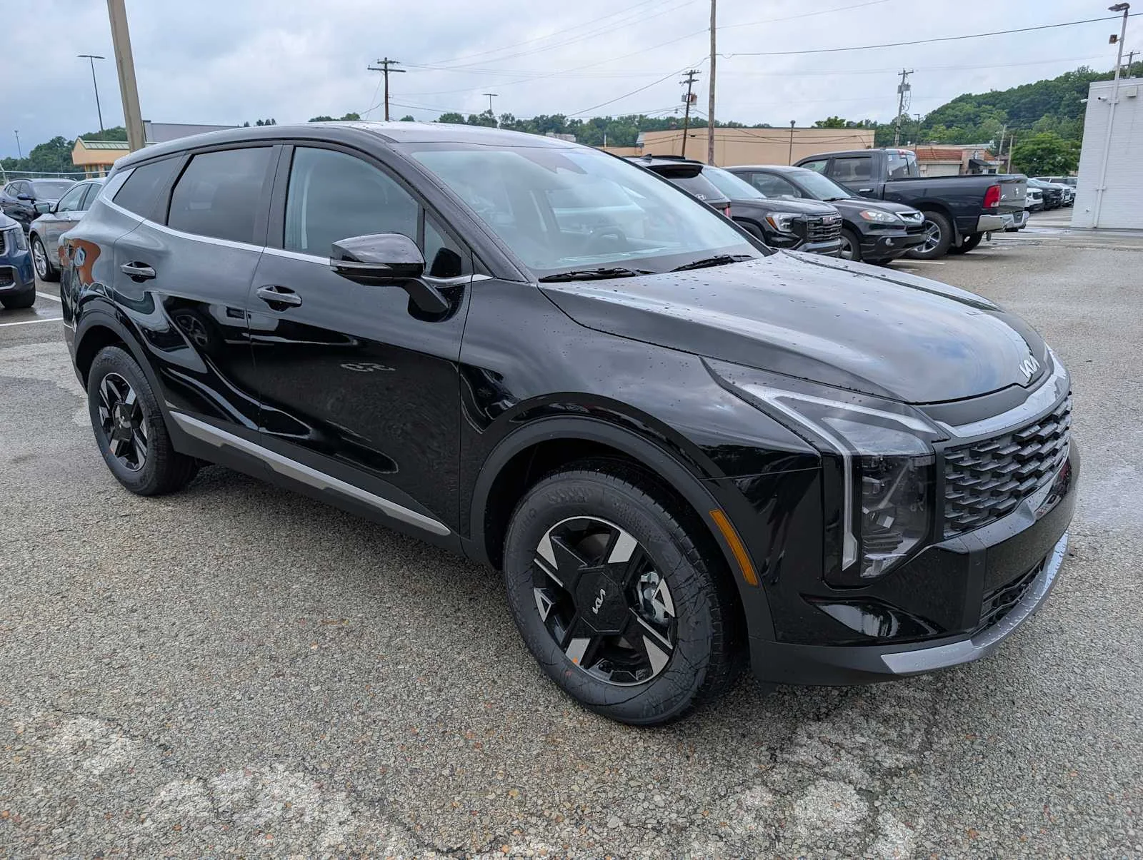 New 2026 Ebony Black Kia LX image 6
