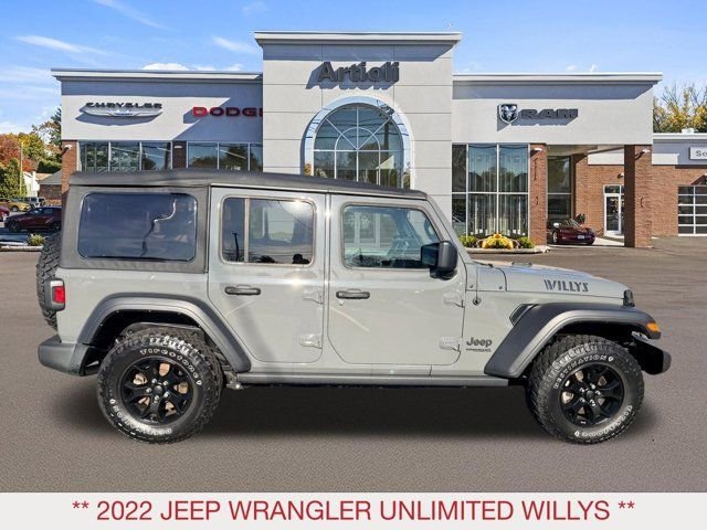 Certified Used 2022 Gray Jeep Unlimited Willys image 7