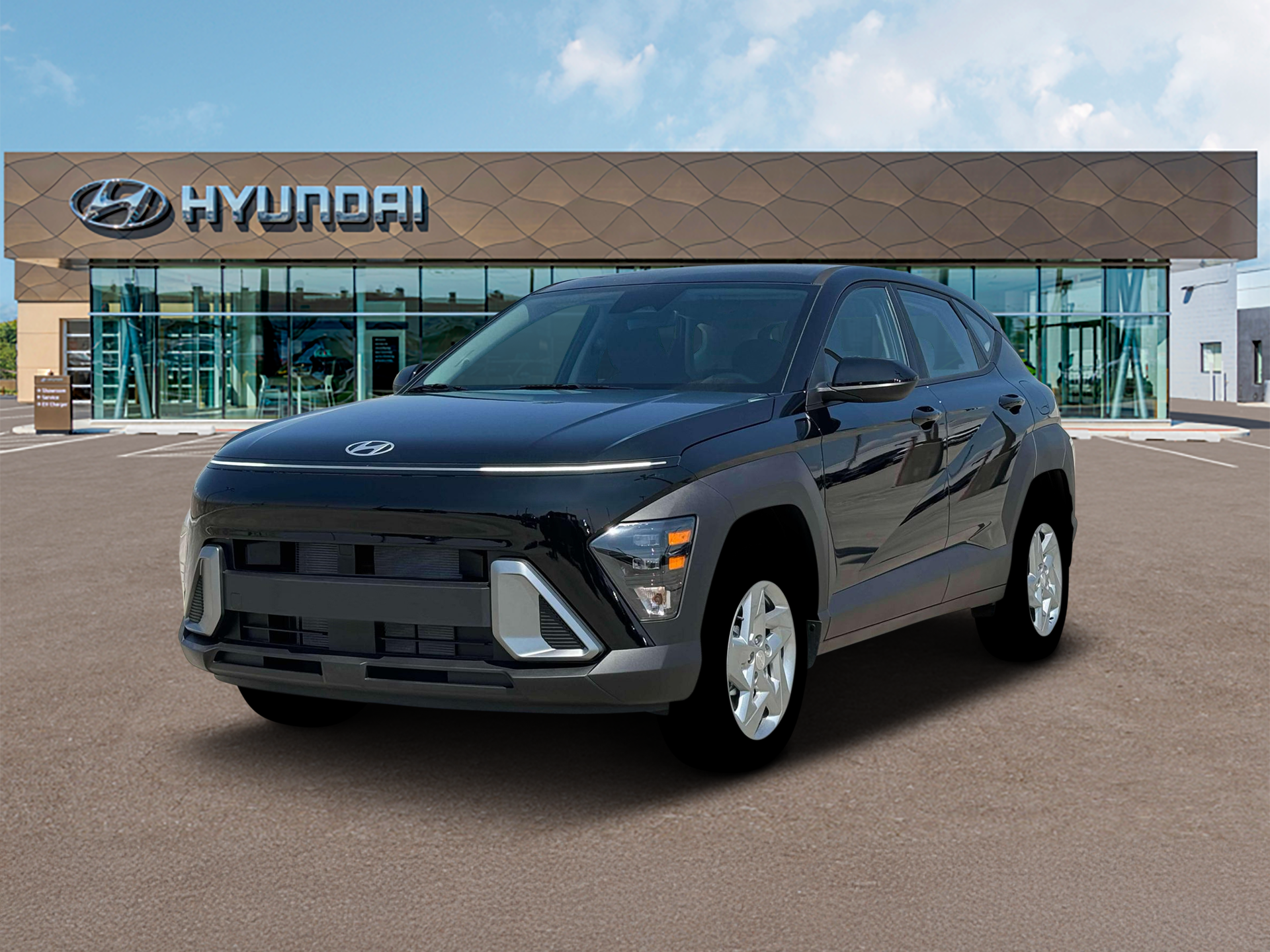 New 2026 Black Hyundai SE AWD image 1