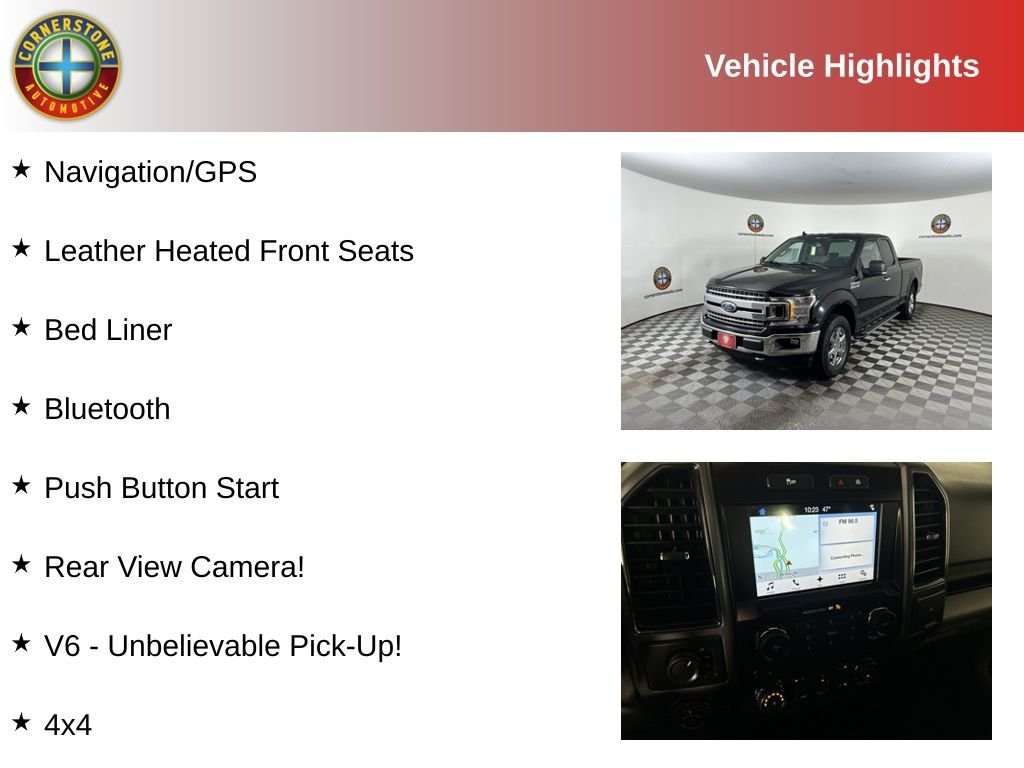 Used 2018 Ford F-150 XLT with VIN 1FTEX1EP3JFA06421 for sale in Elk River, Minnesota