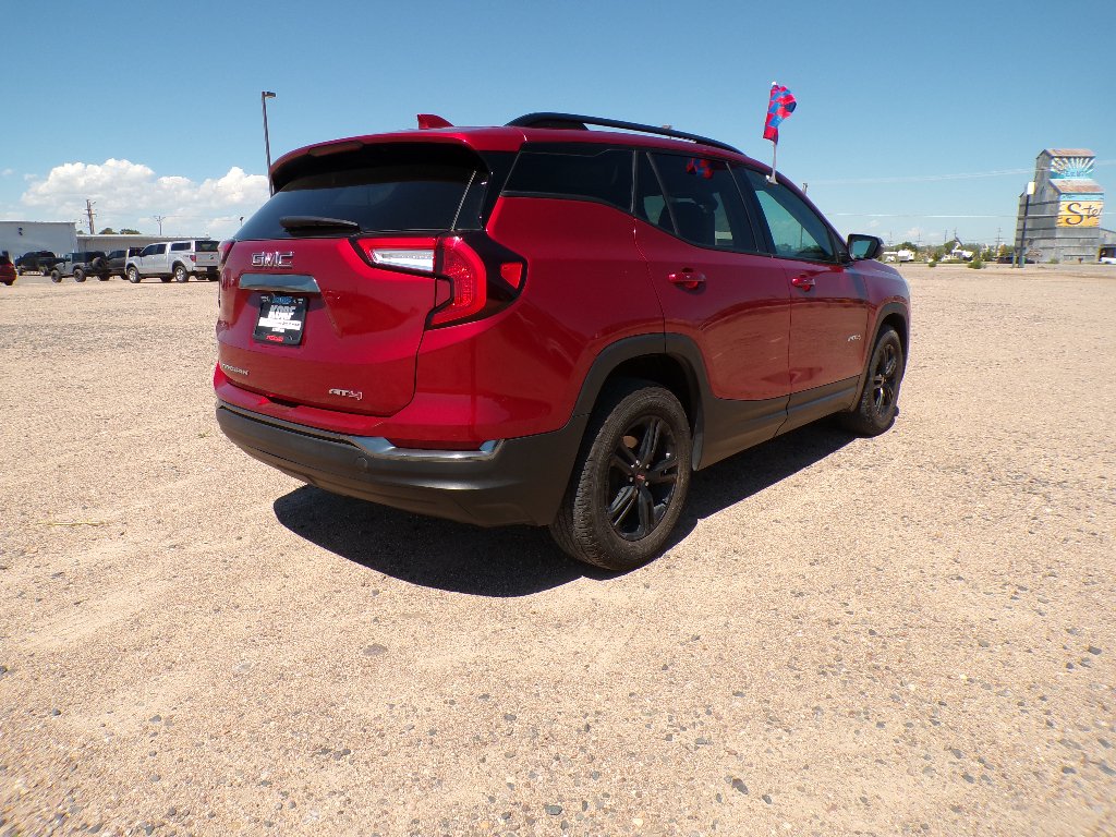 Used 2023 Volcanic Red Tintcoat GMC AT4 image 29