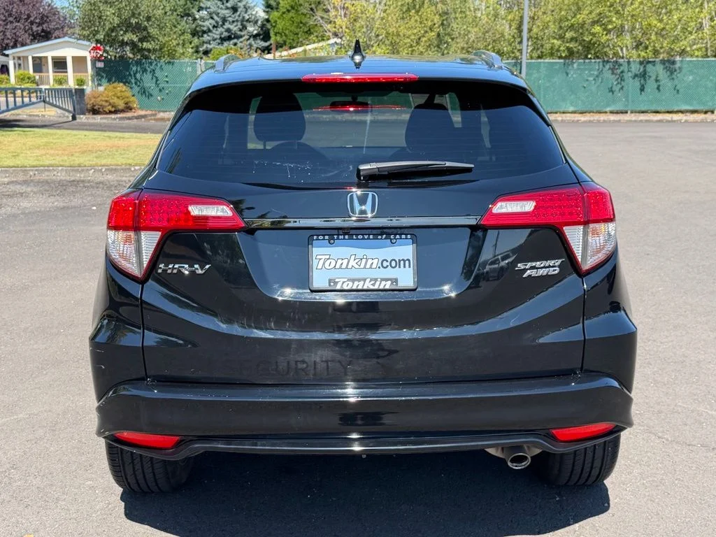 Certified Used 2021 Crystal Black Pearl Honda AWD SPORT image 7