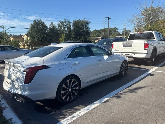 Used 2023 White Cadillac Premium Luxury image 3
