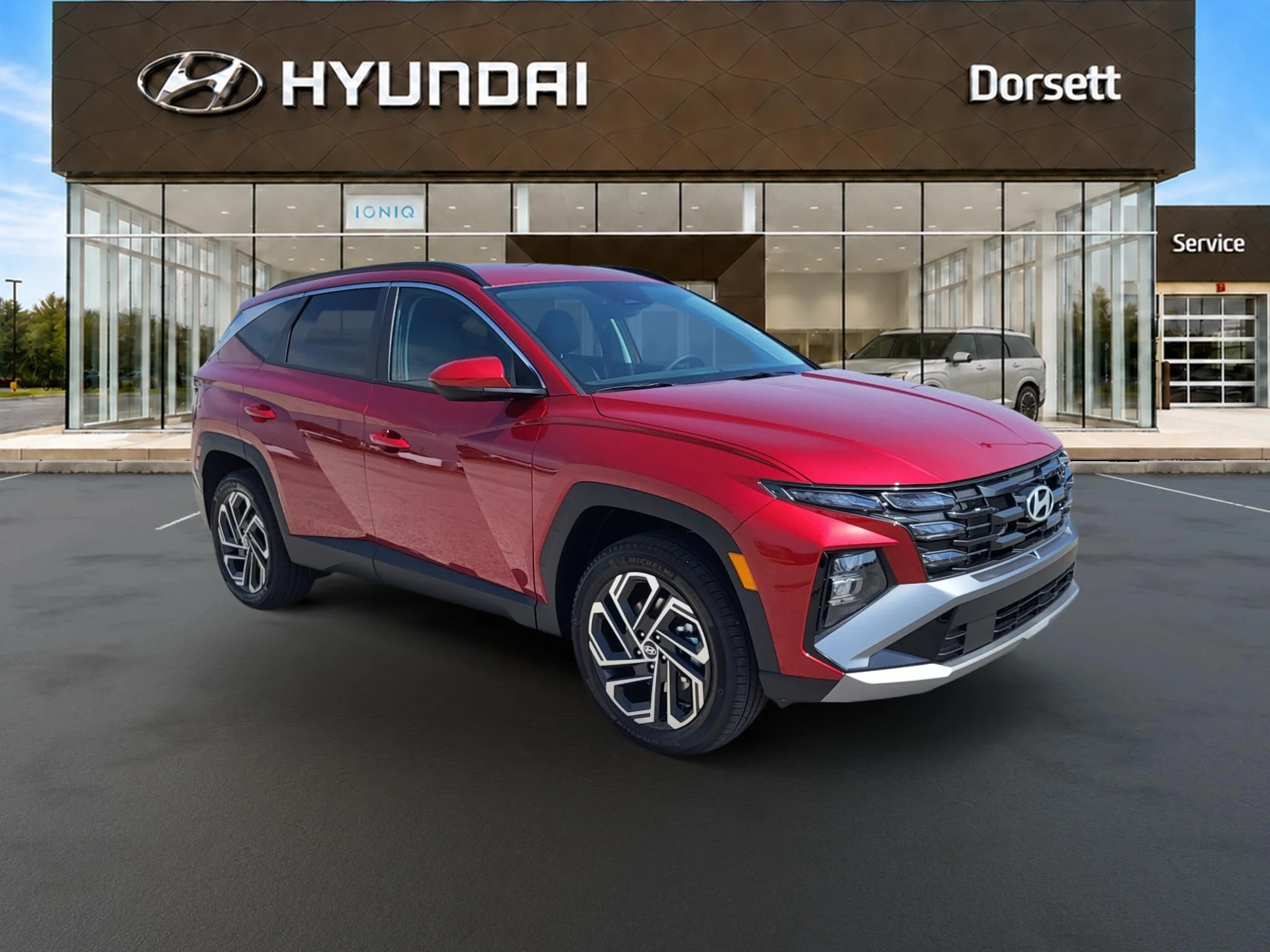 New 2026 Ultimate Red Hyundai SEL Plus image 4