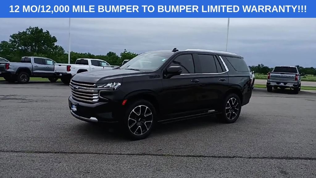 Certified Used 2021 BLACK Chevrolet High Country image 4